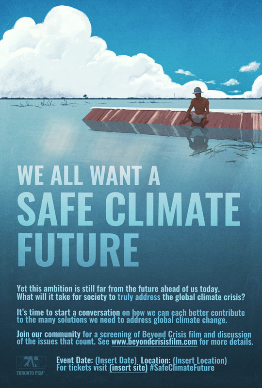 Safe Climate Future Poster Template